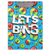 Porte-bloc Bang | Thème de golf sur disque (Devant)