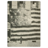 Porte-bloc Bannière étoilée : drapeau américain à l'écran (Dos)