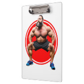 Porte-bloc Barbu Musclé (Gauche)