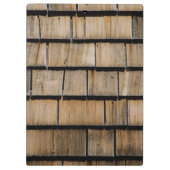 Porte-bloc bardeaux de bois (Dos)