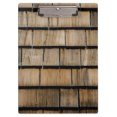 Porte-bloc bardeaux de bois (Devant)