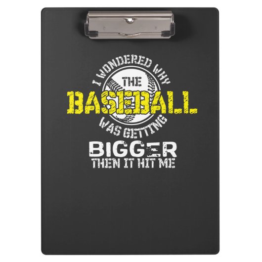 Porte-bloc Baseball (Devant)
