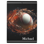 Porte-bloc Baseball (Dos)