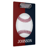 Porte-bloc Baseball Moderne Rouge, Blanc et Bleu (Swatch)