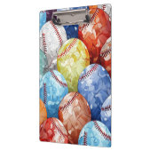 Porte-bloc Baseballs multicolores funky (Gauche)