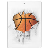 Porte-bloc Basket-ball déchiré (Dos)