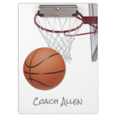 Porte-bloc Basket-ball et cerceau (Devant)