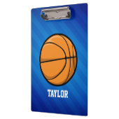 Porte-bloc Basket-ball; Royal Blue Stripes (Gauche)
