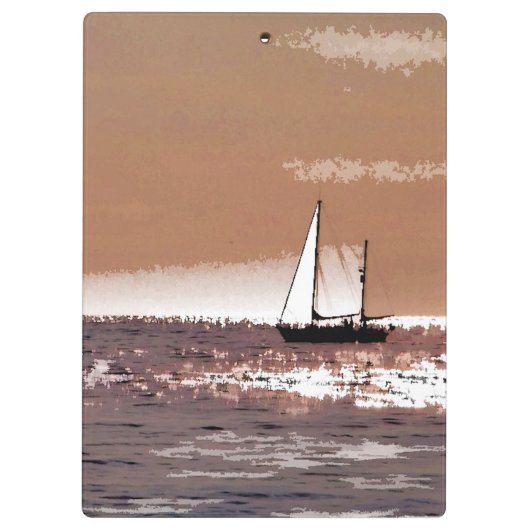 PORTE-BLOC BATEAU À VOILE (Dos)