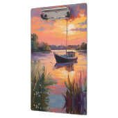 Porte-bloc Bateau à voile à Sunrise (Gauche)