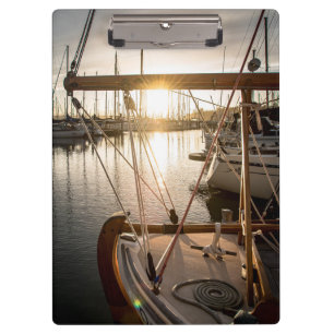 Porte-bloc Bateau à voile au coucher du soleil Photographie m