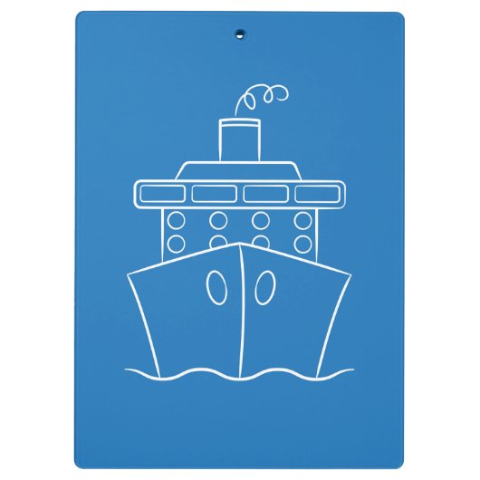 Porte-bloc Bateau de croisière (Dos)