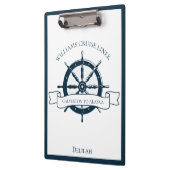 Porte-bloc Bateau de croisière sur mesure Vacances en bateau  (Gauche)