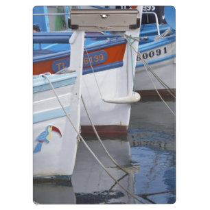 Porte-bloc Bateaux de pêche typiques de Provence peints en 2