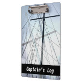Porte-bloc Bateaux nautiques Masts Capitaine Log (Gauche)