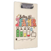 Porte-bloc Batterie à vie de l'enseignant (Swatch)