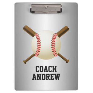 Porte-bloc Battes et boule croisées d'entraîneur de base-ba