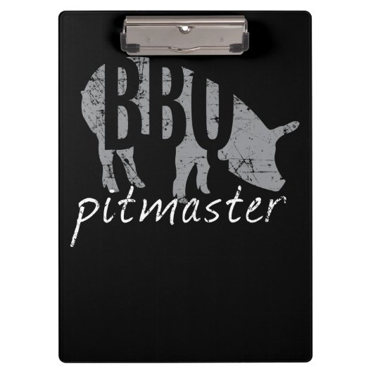 Porte-bloc BBQ | BBQ Pitmaster Pig Grill Fars Day (Devant)