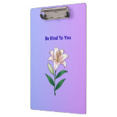 Porte-bloc Be Kind To You Lily Self-Care Phone Case (Gauche)