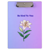 Porte-bloc Be Kind To You Lily Self-Care Phone Case (Devant)