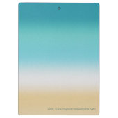 Porte-bloc Beach Shore Abstrait Bay Wave Surf cadeau (Dos)