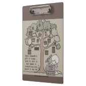 Porte-bloc Beau cadeau (Gauche)