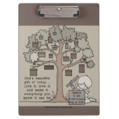 Porte-bloc Beau cadeau (Devant)