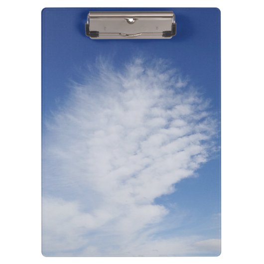 Porte-bloc Beau carnet nuageux (Devant)