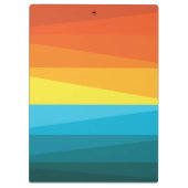 Porte-bloc Beau coucher de soleil et vagues de mer (Dos)