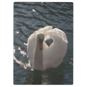Porte-bloc Beau cygne blanc (Dos)