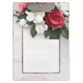 Porte-bloc Beau Design Floral (Devant)