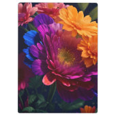 Porte-bloc Beau Mélange Fleur Vibrant 2 (Dos)