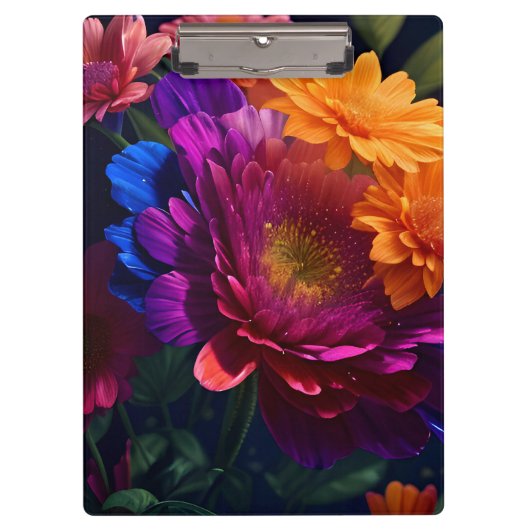 Porte-bloc Beau Mélange Fleur Vibrant 2 (Devant)