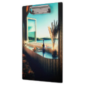 Porte-bloc Beau Paysage (Gauche)