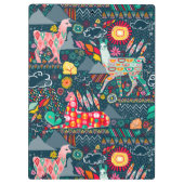 Porte-bloc Beau porte - bloc de lamas (Dos)