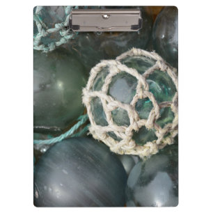 Porte-bloc Beaucoup de flotteurs de pêche en verre, Alaska