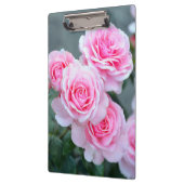 Porte-bloc Beaux roses roses (Gauche)