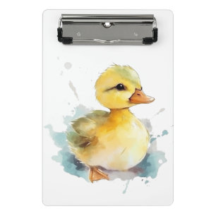 Porte-bloc Bébé Canard Aquarelle Mini Porte - bloc