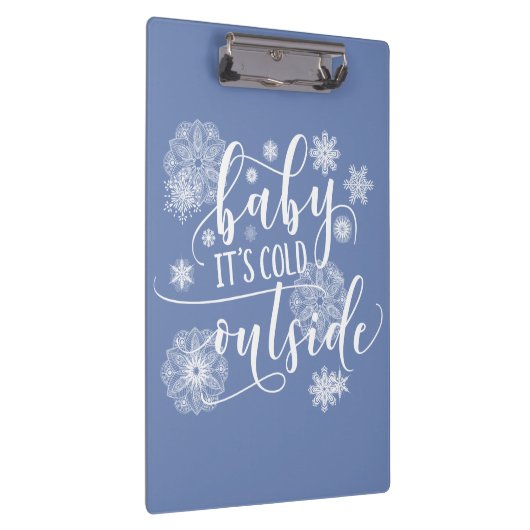 Porte-bloc Bébé c'est froid dehors Noël (Swatch)