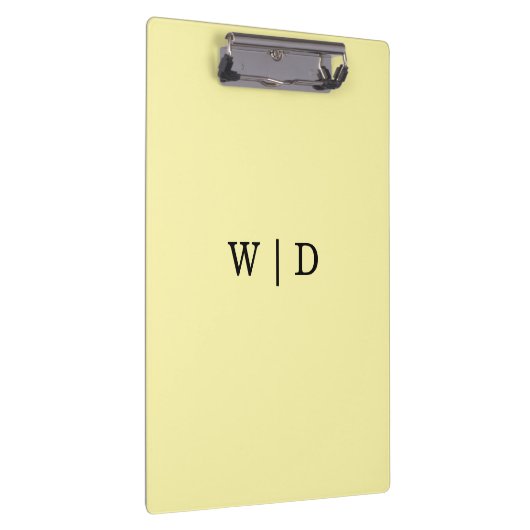 Porte-bloc bébé jaune carré doux  (Swatch)