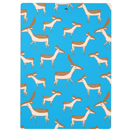 Porte-bloc Bébé mignon cerf et famille (Dos)