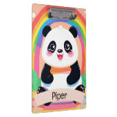 Porte-bloc Bébé mignon Panda arc-en-ciel (Swatch)