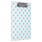 Porte-bloc Bébé pois bleu et blanc (Swatch)