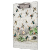 Porte-bloc Bee Honey Travailleur Queen Bees Antique (Gauche)