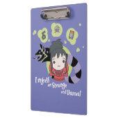 Porte-bloc Beetlejus | Chibi Lydia "Étrange et inhabituel" (Gauche)