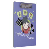 Porte-bloc Beetlejus | Chibi Lydia "Étrange et inhabituel" (Swatch)