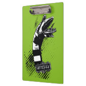 Porte-bloc Beetlejus | Illustration du ver de sable (Gauche)