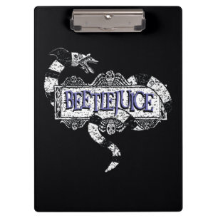 Porte-bloc Beetlejus Vapeur de sable enroulé sur le logo B