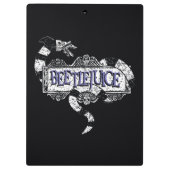 Porte-bloc Beetlejus | Vapeur de sable enroulé sur le logo Be (Dos)