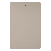 Porte-bloc Beige Sand Custom Logo Mini clipboard (Dos)